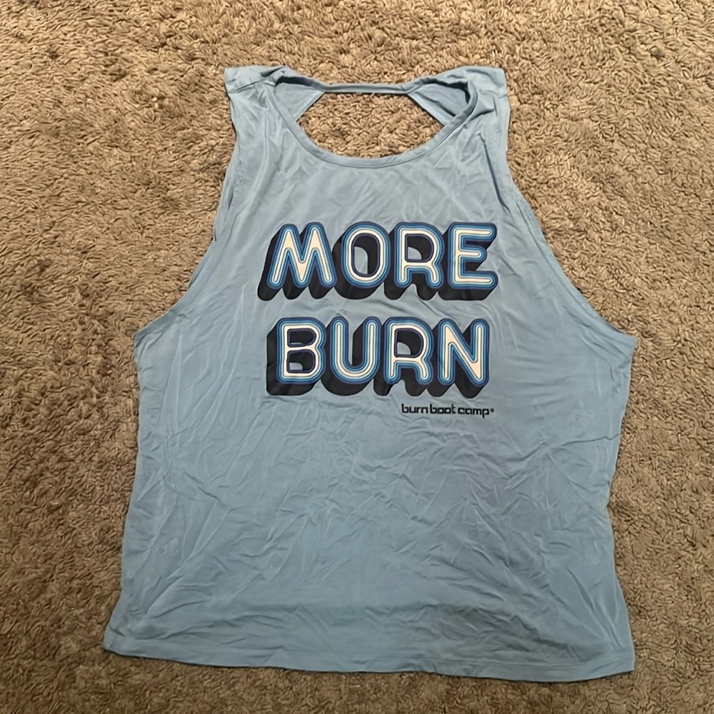 Burn Boot Camp Tank “More Burn”